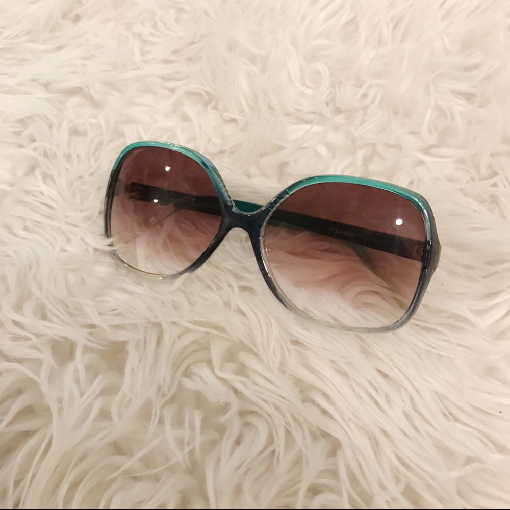 Green Oversized Sunglasses
